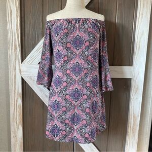 Kristin Nichole Pink Midi Dress